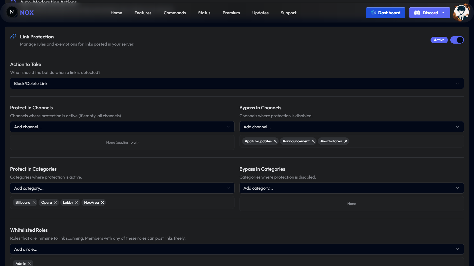 Link Protection preview