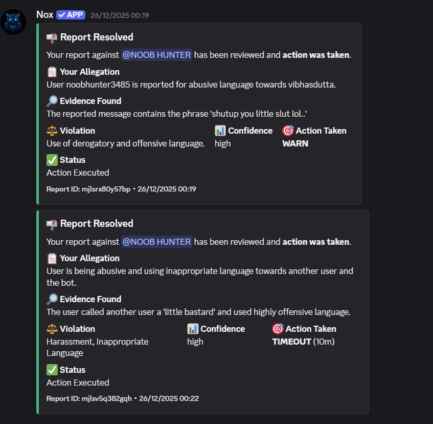 Reports preview